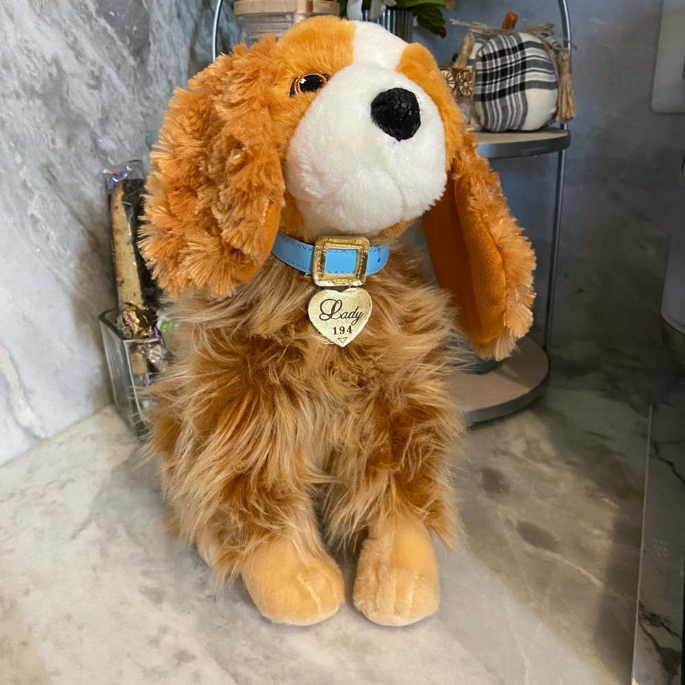 Plush Lady from action movie Lady and the tramp